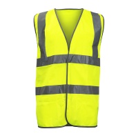 XXX Large Hi-Visibility Vest - Yellow Qty Bag 1