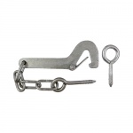 150mm Safety Gate Hook & Eye - Hot Dipped Galvanised 1 Unit