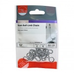 12'' Sink Ball Link Chains - Chrome 2 PCS