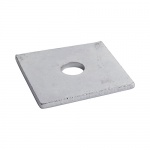 M10 x 50 x 50 x 3 Square Plate Washer - HDG 100 PCS
