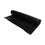 4m x 12.5m / 500 microns Damp Proof Membrane - Black 1 EA