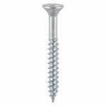 10 x 11/2 Twin Woodscrew PZ2 CSK - BZP 250 PCS